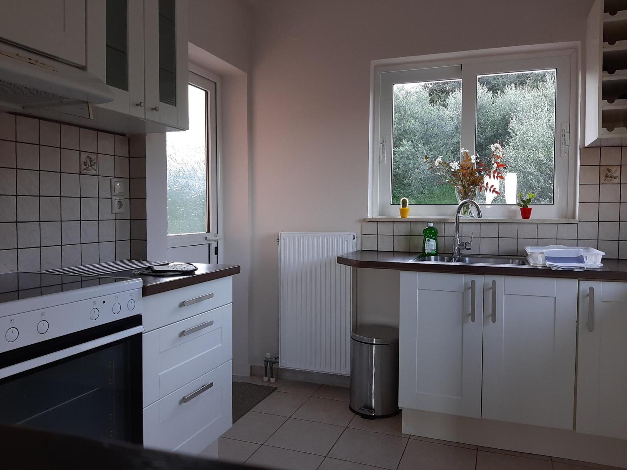 Villa Sunrise Apartment Gouvia Bagian luar foto